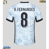 Portugal Bruno Fernandes #8 Bortedrakt EM 2024 Kortermet